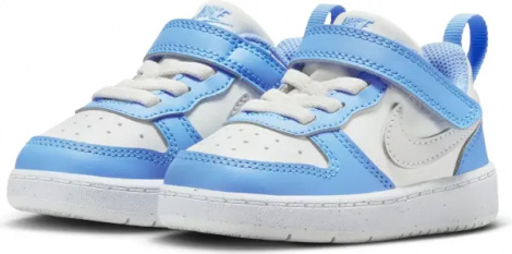 Кросівки дитячі Nike COURT BOROUGH LOW RECRAFT (TD) блакитно-білі DV5458-128