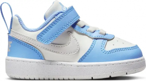 Кросівки дитячі Nike COURT BOROUGH LOW RECRAFT (TD) блакитно-білі DV5458-128