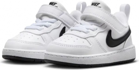 Кросівки дитячі Nike COURT BOROUGH LOW RECRAFT (TD) біло-чорні DV5458-104