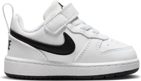 Кросівки дитячі Nike COURT BOROUGH LOW RECRAFT (TD) біло-чорні DV5458-104