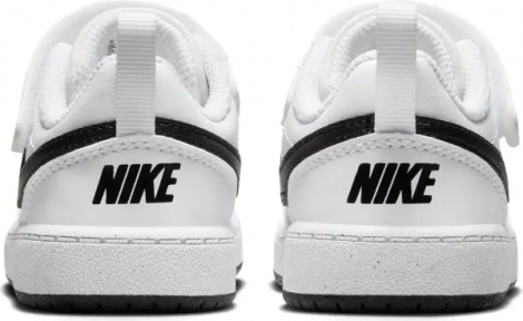 Кросівки дитячі Nike COURT BOROUGH LOW RECRAFT (TD) біло-чорні DV5458-104