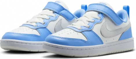 Кросівки дитячі Nike COURT BOROUGH LOW RECRAFT (PS) блакитно-білі DV5457-128
