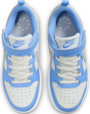 Кросівки дитячі Nike COURT BOROUGH LOW RECRAFT (PS) блакитно-білі DV5457-128
