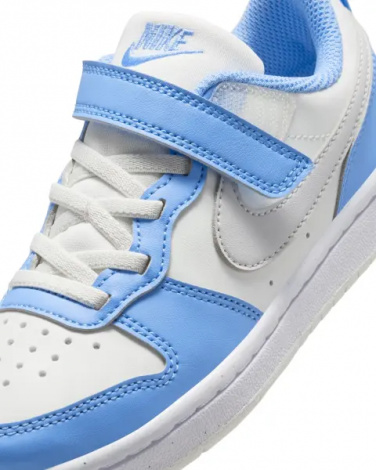 Кросівки дитячі Nike COURT BOROUGH LOW RECRAFT (PS) блакитно-білі DV5457-128