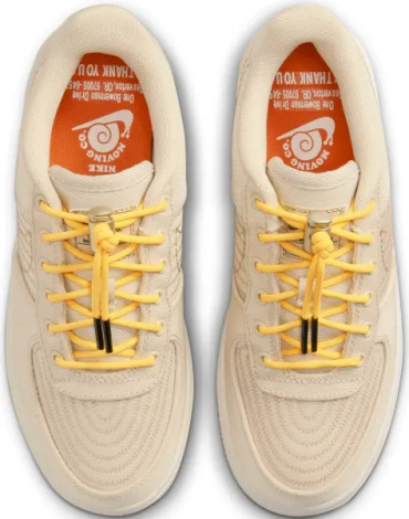 Кросівки підліткові Nike AIR FORCE 1 LV8 3 (GS) бежево-жовті DV1622-100