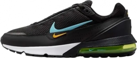 Кроссовки Nike AIR MAX PULSE черно-голубо-оранжевые DR0453-007