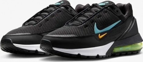 Кроссовки Nike AIR MAX PULSE черно-голубо-оранжевые DR0453-007