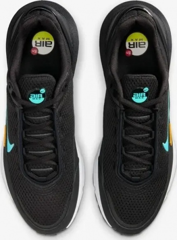 Кроссовки Nike AIR MAX PULSE черно-голубо-оранжевые DR0453-007
