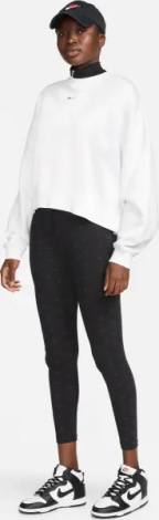 Легінси жіночі Nike AIR HIGH-WAISTED PRINTED чорні DQ6573-010