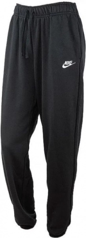 Спортивні штани жіночі Nike W NSW CLUB FLC MR PANT OS чорні DQ5800-010