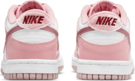Кросівки підліткові Nike DUNK LOW (GS) світло-рожево-білі DO6485-600