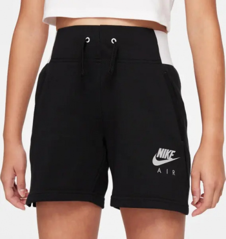 Шорти підліткові Nike AIR FRENCH FRENCH TERRY чорні DM8218-010