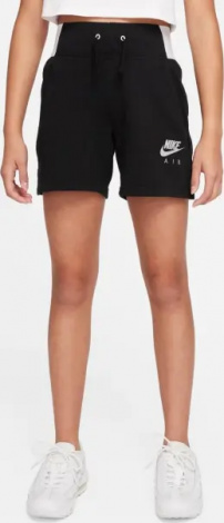 Шорти підліткові Nike AIR FRENCH FRENCH TERRY чорні DM8218-010