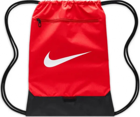 Сумка-мішок Nike BRASILIA 9.5 DRAWSTRING червона DM3978-657