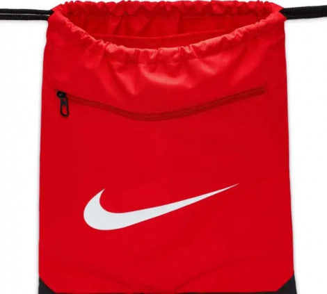 Сумка-мішок Nike BRASILIA 9.5 DRAWSTRING червона DM3978-657