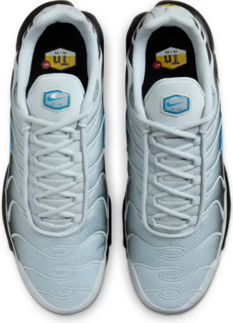 Кросівки Nike AIR MAX PLUS біло-чорно-блакитні DM0032-015