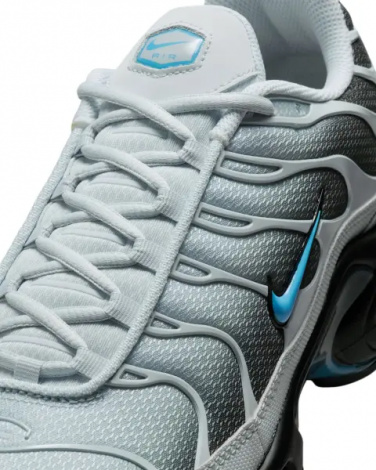 Кросівки Nike AIR MAX PLUS біло-чорно-блакитні DM0032-015