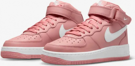 Кросівки підліткові Nike AIR FORCE 1 MID LE (GS) рожеві DH2933-600