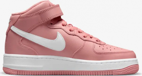 Кросівки підліткові Nike AIR FORCE 1 MID LE (GS) рожеві DH2933-600