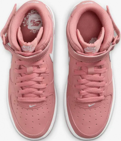 Кросівки підліткові Nike AIR FORCE 1 MID LE (GS) рожеві DH2933-600
