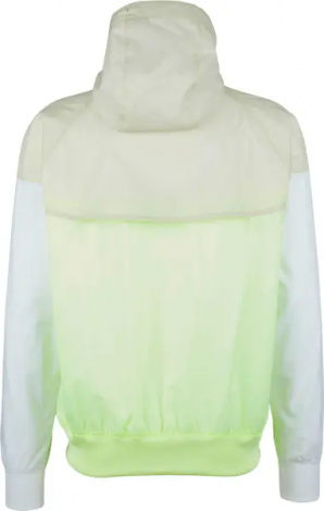 Вітровка Nike SPORTSWEAR WINDRUNNER HOODED JACKET салатово-бежево-біла DA0001-701