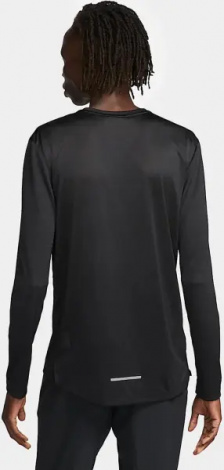 Лонгслів для бігу Nike DRI-FIT MILER чорний CU0318-010