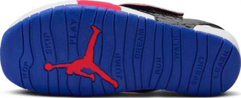 Сандали детские Nike JORDAN FLARE (PS) красно-бело-сине-серые CI7849-603