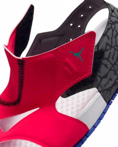 Сандали детские Nike JORDAN FLARE (PS) красно-бело-сине-серые CI7849-603