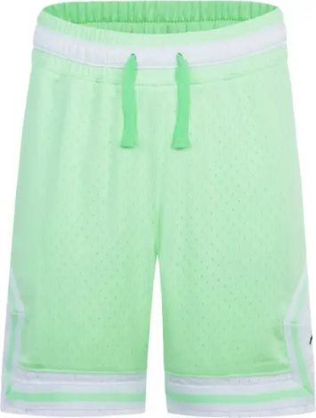 Шорти підліткові Nike JORDAN SPORT DRI-FIT DIAMOND салатово-білі 95D313-E2E