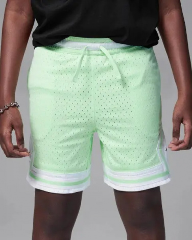 Шорти підліткові Nike JORDAN SPORT DRI-FIT DIAMOND салатово-білі 95D313-E2E