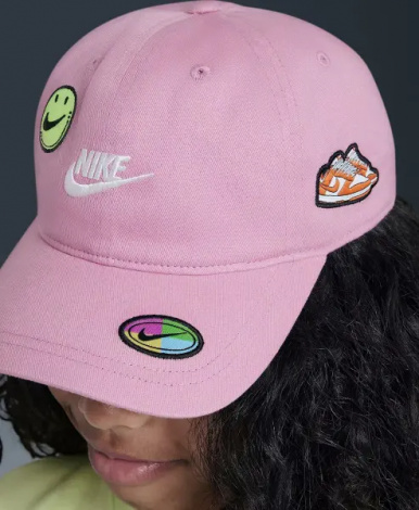 Кепка детская Nike PATCH TOSS CLUB розовая 8A3121-ACG