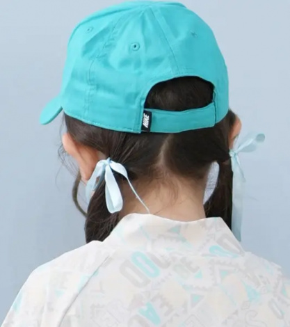 Кепка дитяча Nike FUTURA CURVED BRIM бірюзова 8A2902-BA2
