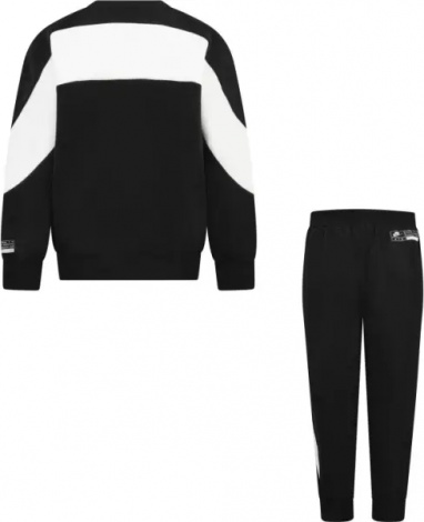 Спортивний костюм дитячий Nike SPORTSWEAR AIR FLEECE чорно-білий 86M846-023