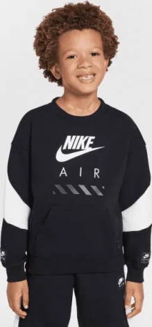 Спортивний костюм дитячий Nike SPORTSWEAR AIR FLEECE чорно-білий 86M846-023