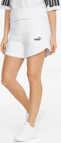 Шорты женские Puma ESSENTIALS HIGH WAIST белые 848339-02