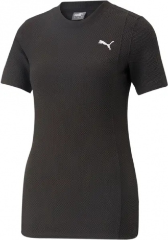 Футболка жіноча Puma HER SLIM чорна 674063-01