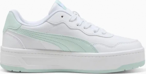 Кроссовки женские Puma COURT LALLY SKYE бело-мятные 400368-05