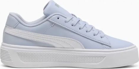 Кеды женские Puma SMASH V3 голубо-белые 390758-20