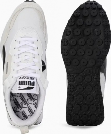 Кросівки Puma RIDER FUTURE VINTAGE біло-бежево-чорні 387672-11