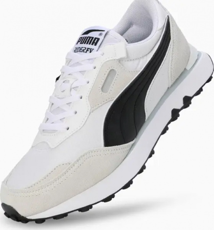 Кросівки Puma RIDER FUTURE VINTAGE біло-бежево-чорні 387672-11