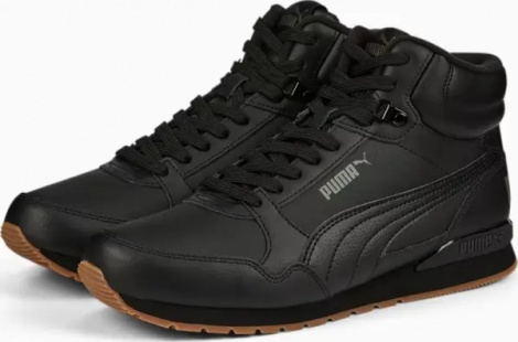 Ботинки Puma ST RUNNER V3 MID L черно-коричневые 387638-06