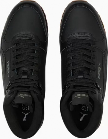 Ботинки Puma ST RUNNER V3 MID L черно-коричневые 387638-06