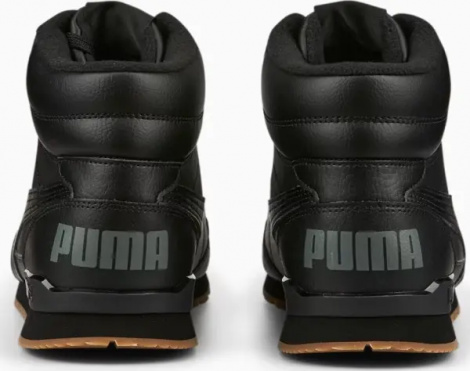 Ботинки Puma ST RUNNER V3 MID L черно-коричневые 387638-06