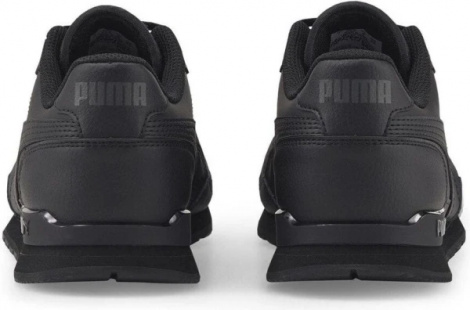 Кроссовки беговые детские Puma ST RUNNER V3 L JR черные 38490401