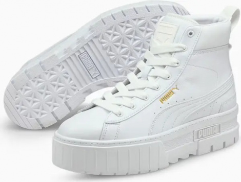 Кеды женские Puma MAYZE MID белые 381170-01