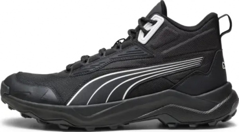 Кроссовки для трейлраннинга Puma OBSTRUCT PRO MID черно-белые 378689-01
