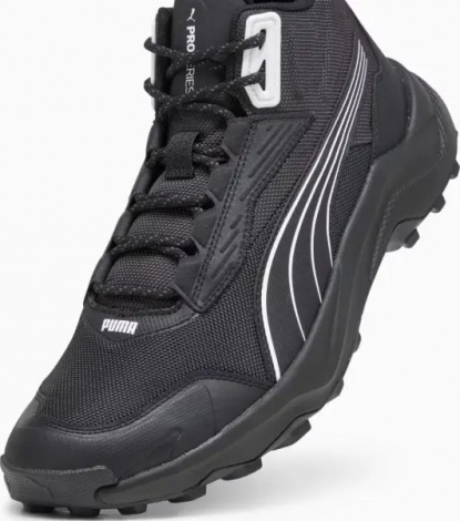 Кроссовки для трейлраннинга Puma OBSTRUCT PRO MID черно-белые 378689-01