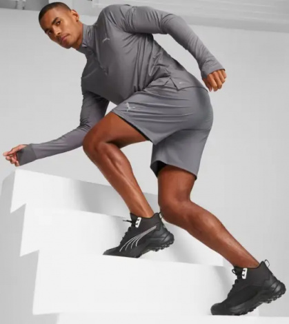 Кроссовки для трейлраннинга Puma OBSTRUCT PRO MID черно-белые 378689-01