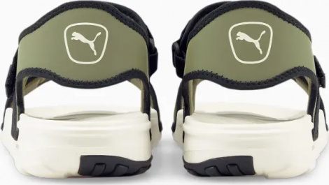 Сандали Puma SOFTRIDE оливково-бежевые 375104-09