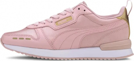 Кроссовки женские Puma R78 METALLIC розово-золотые 374739-03